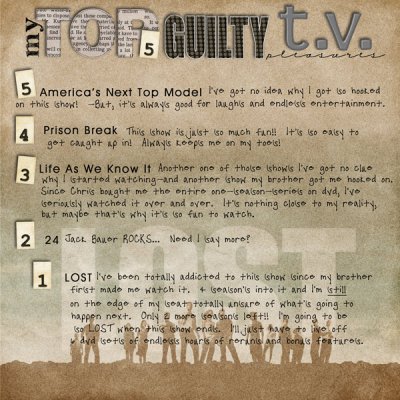 Guilty TV Pleasures