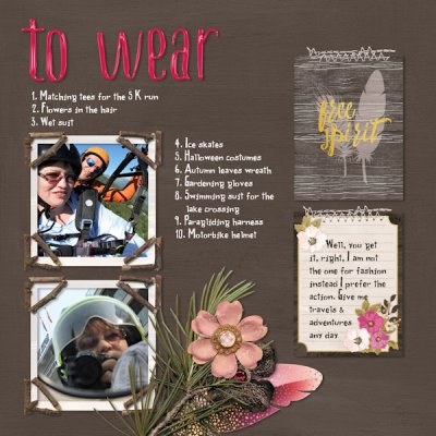 April bingo 10 - top ten things to wear