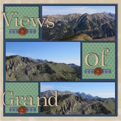 Views of the Grand Teton 1