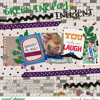 the green ink pad incident