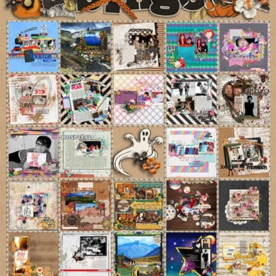 October 2016 Challenge Card