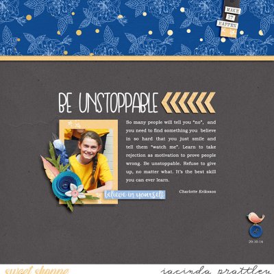 Be unstoppable