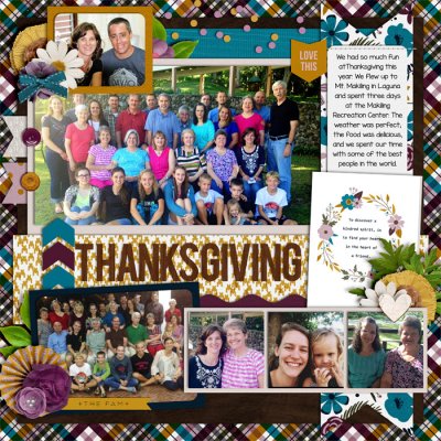November 2016 Thanksgiving