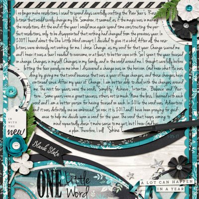 One Little Word - reflections