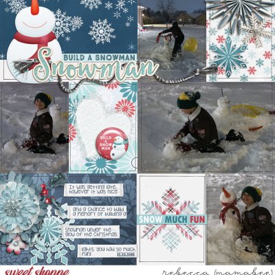 build a snowman