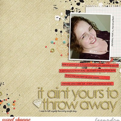 It Aint Yours to Throw Away