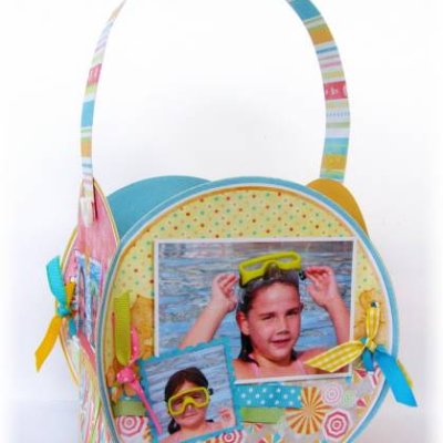 Fun in the Sun - Paper Basket