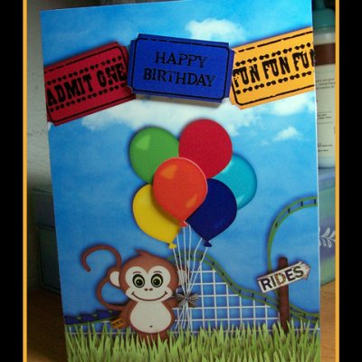 {Hybrid Card} Happy Birthday