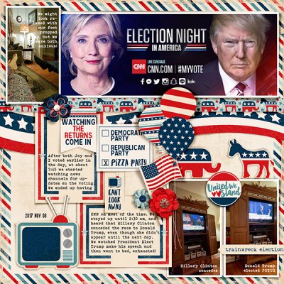 Watching The Returns Come In
