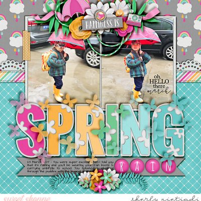 Spring rain