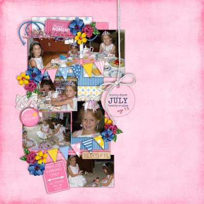 Princess Birthday (left)
