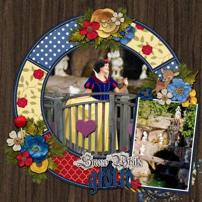 The Snow White Grotto - Disneyland
