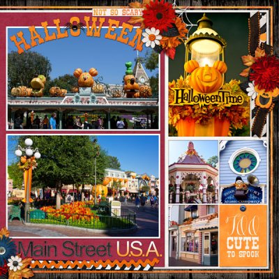 Not So Scary Halloween - Disneyland (right)