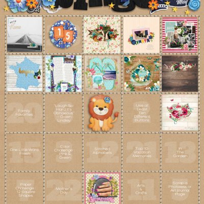 My May bingo card