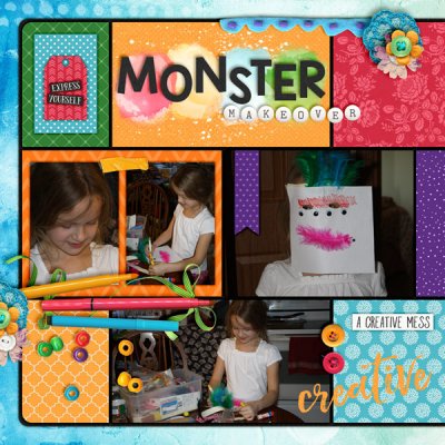 Monster Makeover (left)