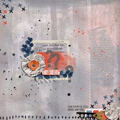 May art journal photoless