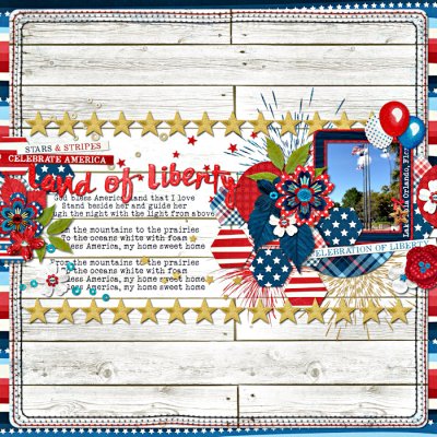 Land Of Liberty (Challenge 8 - Background Lighting)