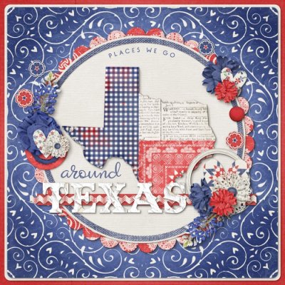 Around Texas title page