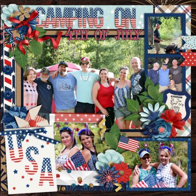 Camping on 4th of July