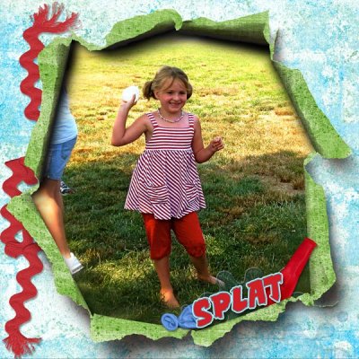 Water Balloon Fun with Ashley