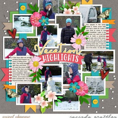 Vacation highlights