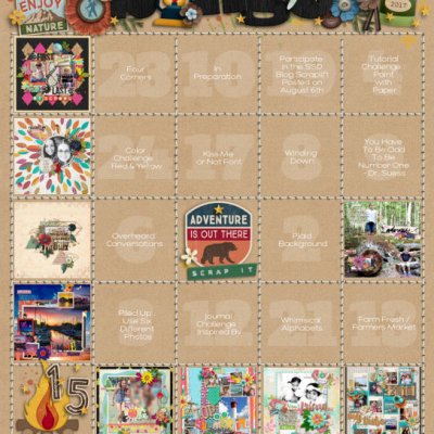 Challenge Bingo August 2017