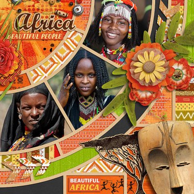 Escape to Africa by WendyP Designs