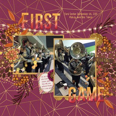 First Game Sept 2017