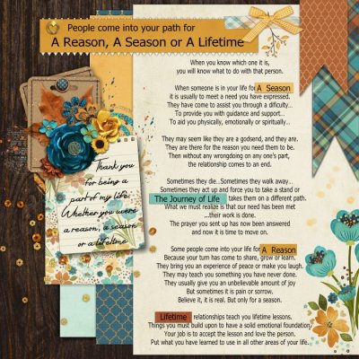 Reasons and Seasons