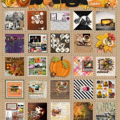 October 2017 Bingo Card
