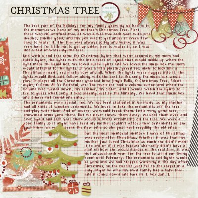 Christmas Tree: A Trip Down Memory Lane