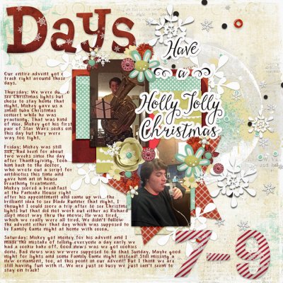 December Daily Seven thru Nine 2017