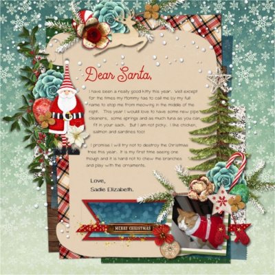 Dear Santa - Love Sadie