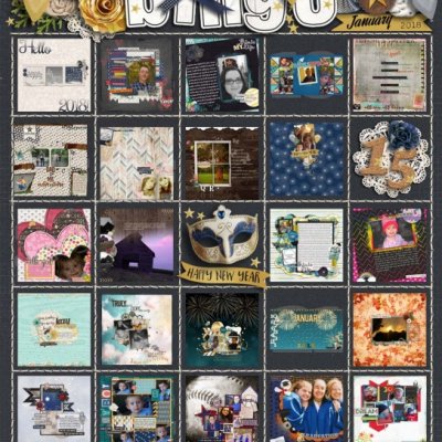 January Bingo Card