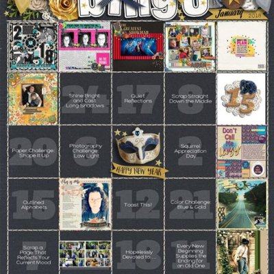 January Bingo Card