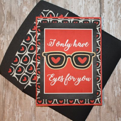 Valentine Cards with matching envelopes
