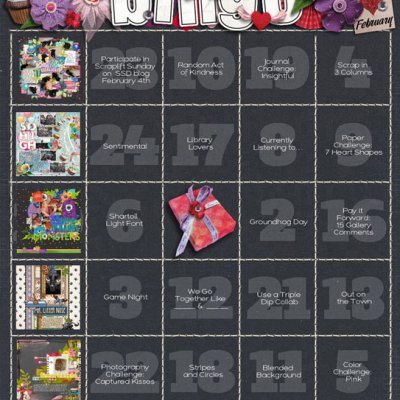 February Bingo Card