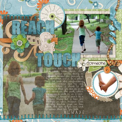 Reach Out & Touch Someone-Slogan Challenge #25