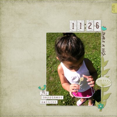 {h} make a wish