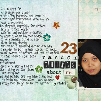 23 Random Things About Me
