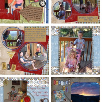Vacation album- July Hybrid Workshop