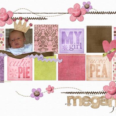 Megan 3 Days Old