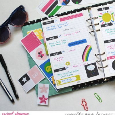 Beautiful Day Planner Spread
