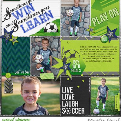 Boy with Goals