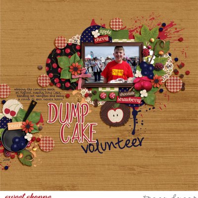 Dump Cake Volunteer