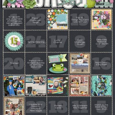 March 2018 BINGO