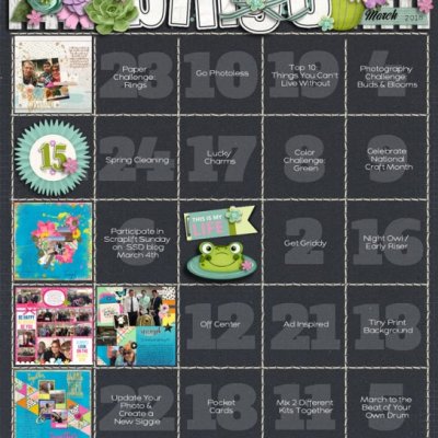 March Bingo 2018