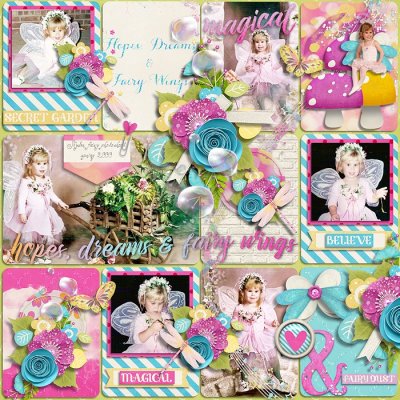 Hope dreams and fairy wings
