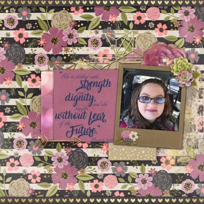 #16 - She is Clothed with Strength and Dignity