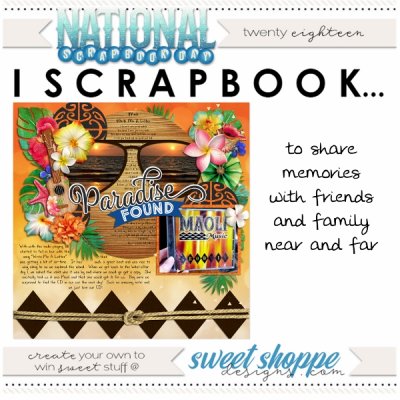 iNSD I Scrapbook Because!